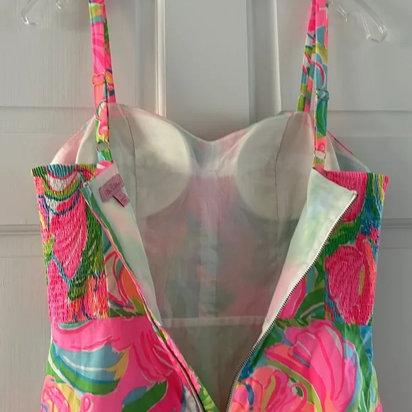 Lilly Pulitzer Mini bustier fit and flare dress - Picture 5 of 6